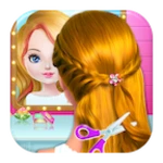 school kids hair styles android application logo